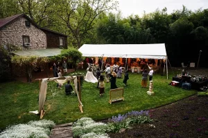 Backyard Wedding.