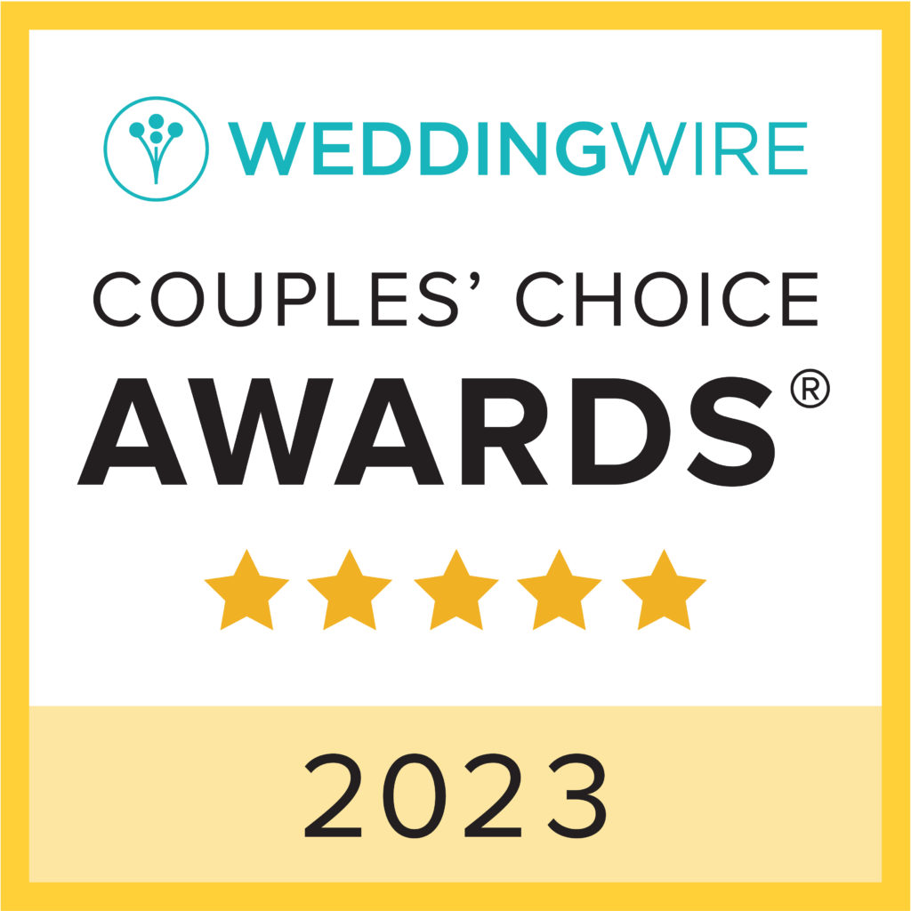 Wedding Wire 2023 Couples Choice Awards Badge