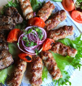 Ground beef kebabs