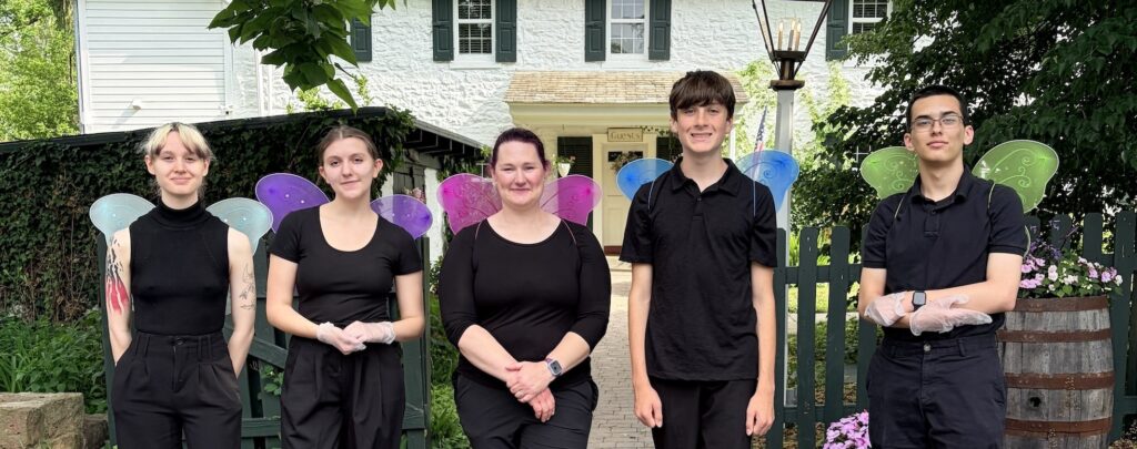 Upohar team in fairy-wings for Kate's magical wedding reception