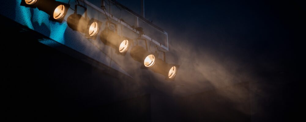Behind the scenes lights